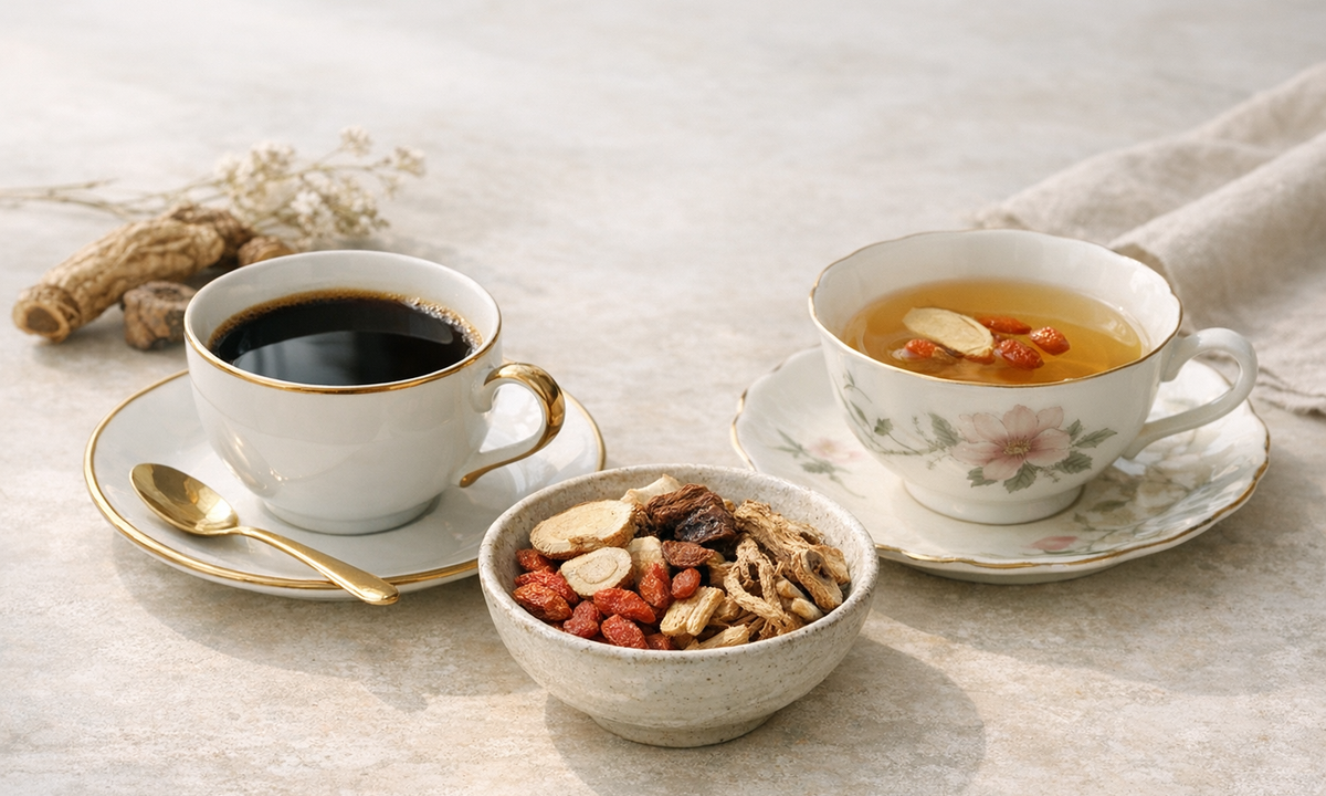 Coffee, tea, and TCM body types guide