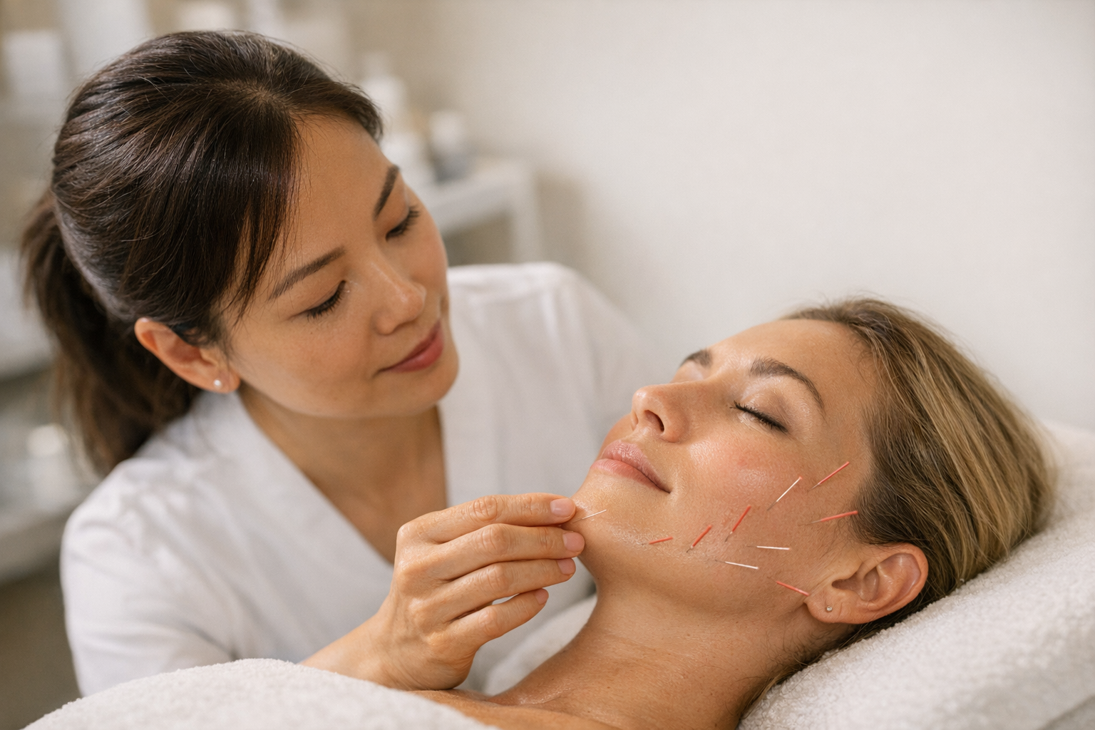 Cosmetic acupuncture and microneedling at Balance Healthcare
