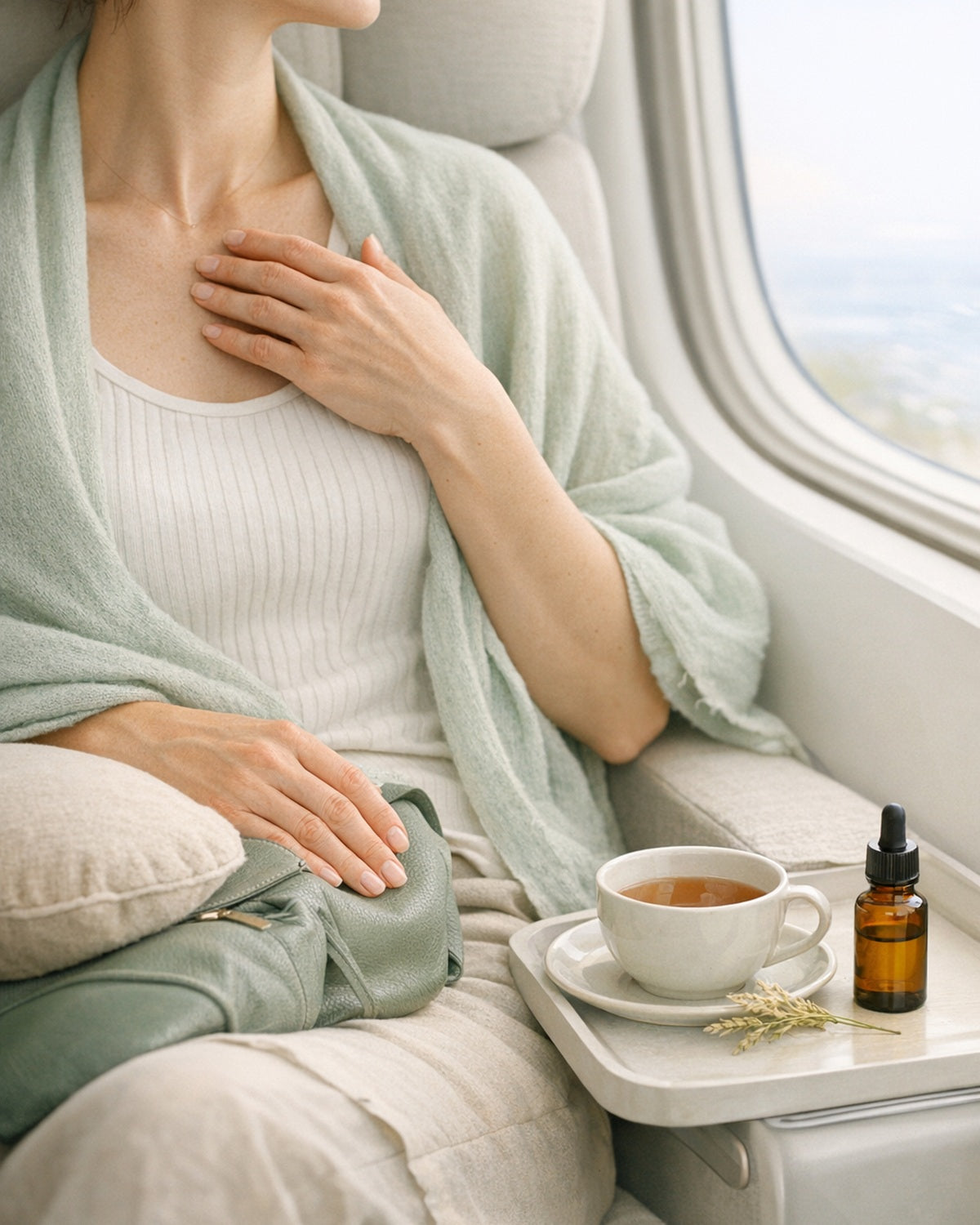 Portable calm scene for Settle Ease Aromatherapy Oil